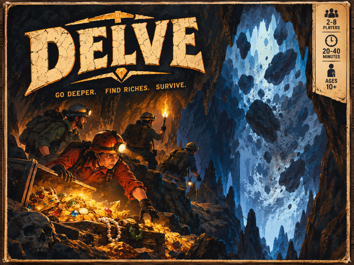Delve cover art